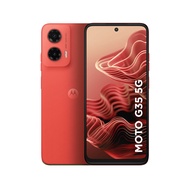 Smartphone Motorola Moto G35 256GB, 5G, 12GB RAM Boost*, 50MP AI NFC Camera, 6.7" Screen - Coral