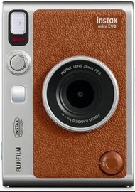 全新啡色現貨✔️設有門市Fujifilm Instax Mini Evo📸兩用即影即有相機 (Type-C)2023 新款