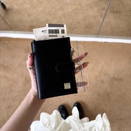 travel kit ziplock bag Pemegang pasport sederhana retro Korea, beg pasport label logam perjalanan, d