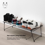 Rak Sepatu Minimalis Besi Ikea