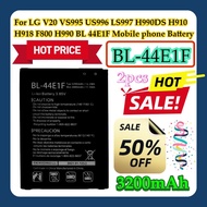 2pcs For LG V20 VS995 US996 LS997 H990DS H910 H918  F800 H990 BL 44E1F Mobile phone BL-44E1F 3200mAh