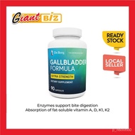 READY STOCKs Dr. Berg’s Gallbladder Formula Contains Purified Bile Salts 90 capsules