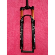 Bolany MTB Air Fork Suspension 27.5 29 Alloy 32mm Stanchion Lightweight Mountain Bike MTB Air Shock