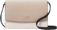 Kate Spade Perry Leather Crossbody (Warm, beige), Warm, Beige