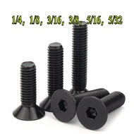 10.9 Grade Inch American Countersunk Head Hexagon Socket Bolt 1/4, 1/8, 3/16, 3/8, 5/16, 5/32 (HJX-T