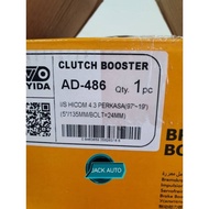 CLUTCH BOOSTER ISUZU HICOM 4.3 PERKASA 1997-2019 (5"/135MM/BOLT=24MM)