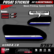 HONDA CB 100 VARIATION STRIPING HONDA CB 100 STICKER LIST/