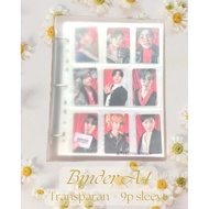 Binder + 9p Sleeve Photocard Polaroid KPOP