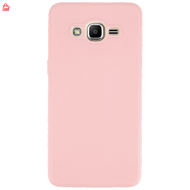 เคส สำหรับ Samsung Galaxy J2 Prime Grand Prime เคสซิลิโคนนิ่ม สีพื้น กันกล้อง TPU บาง