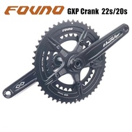 Fovno Road Bicycle Crank Aluminum Alloy 165/170/172.5/175mm Bicycle Crank GXP to 110bcd 50-34T 52-36T 53-39T Chainring Apply to fold bicycle Road Bike 22speed crankset For Shimano SRAM bike parts