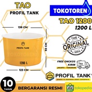 Toren Air Profil Tank Tao 1200 Liter Bak Terbuka