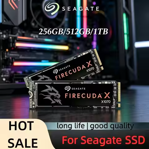 For Seagate SSD Original High‑Performance, 512GB/1TB/2TB NVMe PCIe M.2 Internal Solid State Drive fo