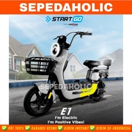 [✅Ready] Sepeda Listrik Start Go E1 Electric E Bike 350 Watt