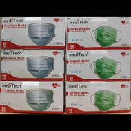 Meditech 3Ply Surgical Medical Surgical Mask Hijab Ear Loop Head Mask Masks