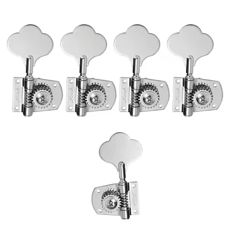 KAISH 5 String Bass Tuners Bass Tuning Machines Bass Tuning Keys Pegs Fits Fender American Standard/