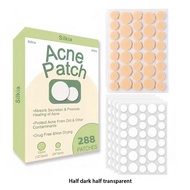 288pcs Lightweight Breathable Invisible Removal Sticker Care Hydrocolloid Patch Acne Patches Pimple