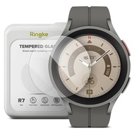 Ringke Screen Protector compatible for Galaxy Watch 5 Pro 45mm Tempered Glass Screen Protector Defen