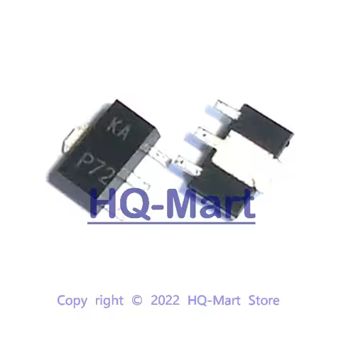 5 ~ 20 PCS BSS87 SOT-89 KA N-channel Enhancement Mode Vertical D-MOS Transistor