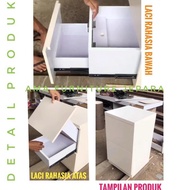 NAKAS LACI RAHASIA, NAKAS LACI PENYIMPANAN TERSEMBUNYI, NAKASMINIMALIS