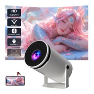 Projector HD Android 11.0 LCD Support 4K projection Dual WIFI with Bluetooth with Netflix audio and 