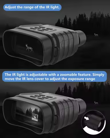 NV8300 Night Vision Device 8X Zoom Digital Hand Binocular Digital HD 4K Infrared Night Vision Device