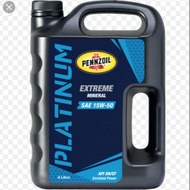 Pennzoil engine oil 15w50 4L