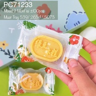 PC71233 Nastar Plastic, Multipurpose Flower Cookies Packaging PC712
