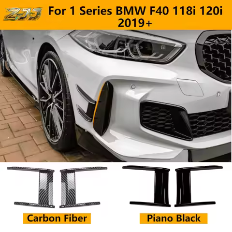 For 1 Series BMW F40 118i 120i 2019+ Suitable MP Front Air Knife Car Sticker Exterior Modification A
