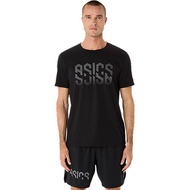 ASICS : 2031E901.001 ASICS HEX GRAPHIC COTTON BLEND TEE MEN เสื้อคอกลมผู้ชาย ของแท้
