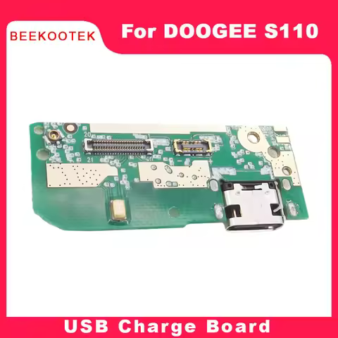 New Original DOOGEE S110 USB Board Base Charging Port Board With Mic rophone Repair Accessories For 