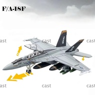 CAST Attack Aircraft Model Kit, A-10 1:72 Scale Attack Aircraft Building Blocks Set, Creative F/A-18
