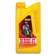 #100%ORIGINAL Mos Engine Oil Minyak Engine M Ride 4T SAE-40 1Liter