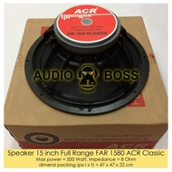 speaker 15 inch full range far 1580 acr classic - 15 acr full range