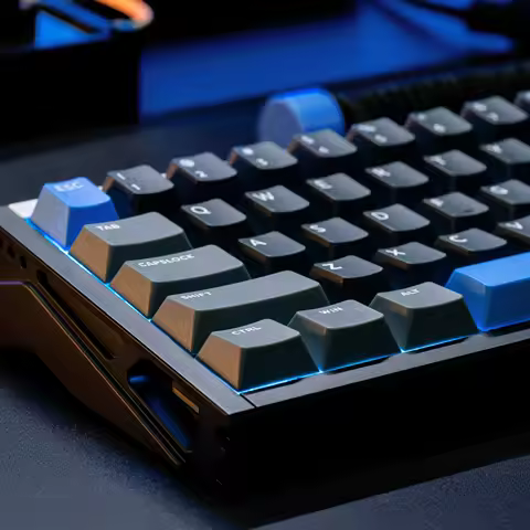 IQUNIX EZ60 60% Layout Gaming Keyboard Star Trail Tactile Switch Wired Aluminum Gasket Esport Tourna