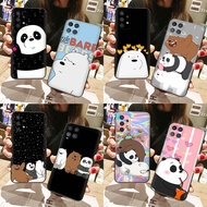 Soft Silicone Samsung A6 Plus A7 A8 Plus A9 2018 X8XY We Bare Bears Mobile Phone Case