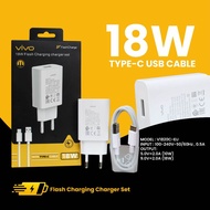 Vivo Flash Charging Charger Vivo 18Watt Type C USB Fast Charging For Vivo Y12 Y17 Y90 V15 Vivo V7 Ch