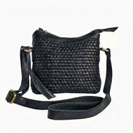 Bernie Leather Nadya Black Women's Leather Bag
