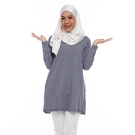 Aqeela Muslimah Wear Basic Muslimah T-Shirt -Grey (aq999c)