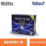 BeNerve-B Vitamin B1 + B6 + B12 3 flaps, 100 tablets
