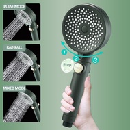 Starry Shower Head 3 Mode Adjustable High Pressure One-key Stop Water Shower Head Water Saving Rainf
