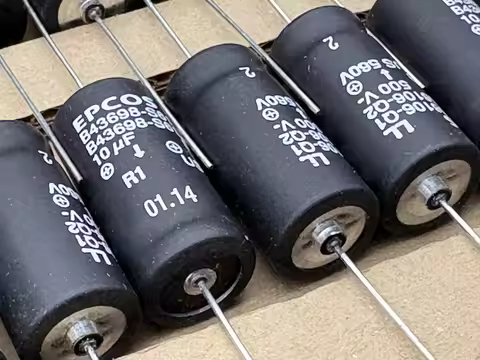 3pcs/lot EPCOS 10UF 500V 560V 14X30 B43698-S High-End Audio Device Filter Electrolytic Capacitor wit