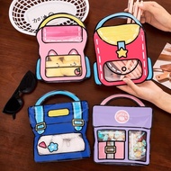 Next Day Delivery🌟 Dopamine Tote Bag Gift Bag Packaging Bag Dopamine Cute Tote Bag School Bag Tote B