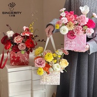 1PCS Mother's Flower Box Mother's Day Flower Box Flower Box Bouquet Gift Flower Bouquet Mother's Day