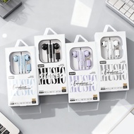 LD-196 type-c Interface Earphone Suitable for Apple 15/16/17 Wire Control TYPEC Earphone Ready stock