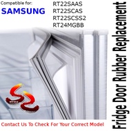 Samsung Refrigerator Fridge Door Seal Gasket Rubber Replacement part RT22SAAS RT22SCAS RT22SCSS2 RT24MGBB - wirasz