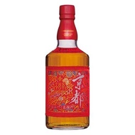 日本京都「西陣織赤帶」威士忌 Kyoto Blended Whisky Red Label 40度 700ml 無盒