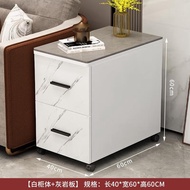 HY-JD Ikea Official Direct Sales Sofa Side Cabinet Side Cabinet Side Cabinet Living Room Stone Plate Side Table Light Lu