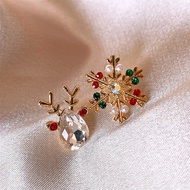 Earrings Snow Deer PatternWanita, New Unique Ear Accessories