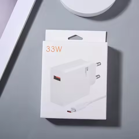 For Xiaomi MDY-11-EZ 33W Charger EU Turbo Charge Adapter 6A type C Cable for Redmi K40 K50 Note 12 1