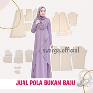 CROSS DRESS PATTERN XXS-4XL